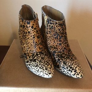 Matisse Leopard Wedge
